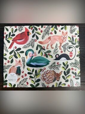 1Canoe2 Woodland Animals puzzle
